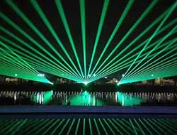 What are the characteristics of landmark laser lig
