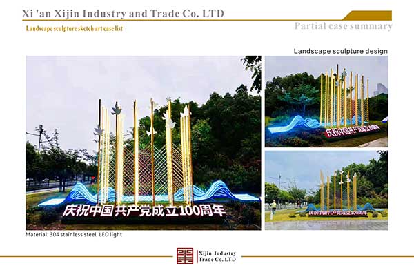 Hotel decoration sculpture products